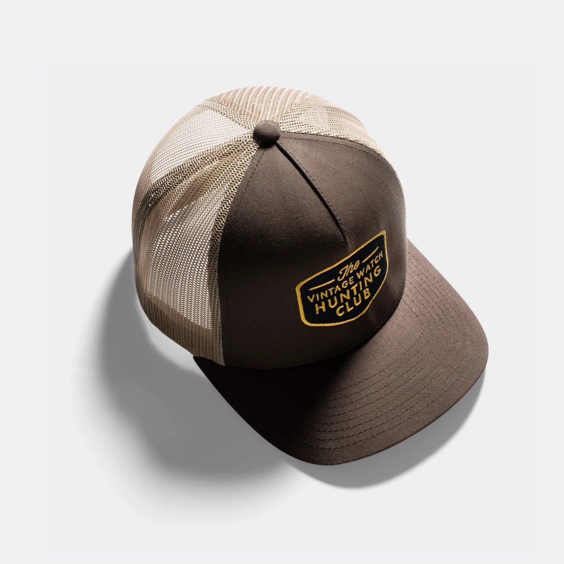 The Vintage Watch Hunting Club Brown Ballcap