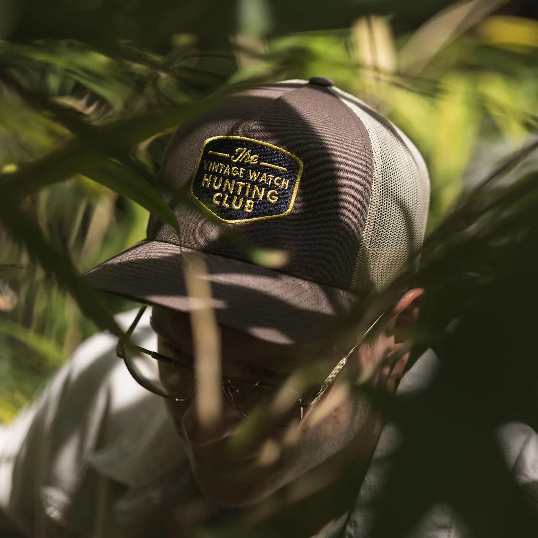 The Vintage Watch Hunting Club Brown Ballcap