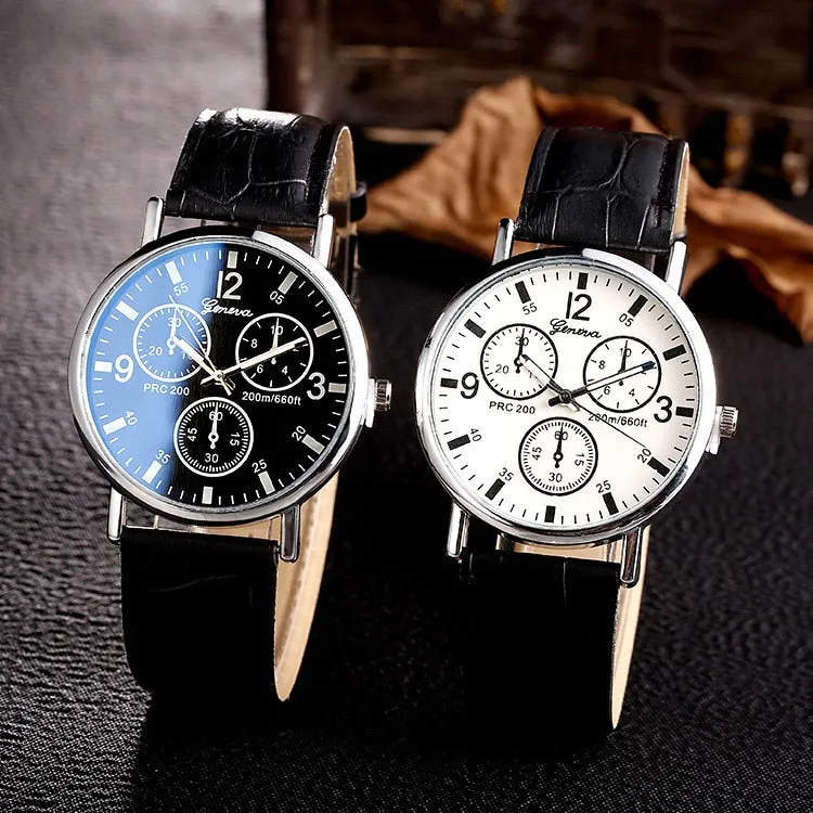 Three-Eye Blue Light Watch