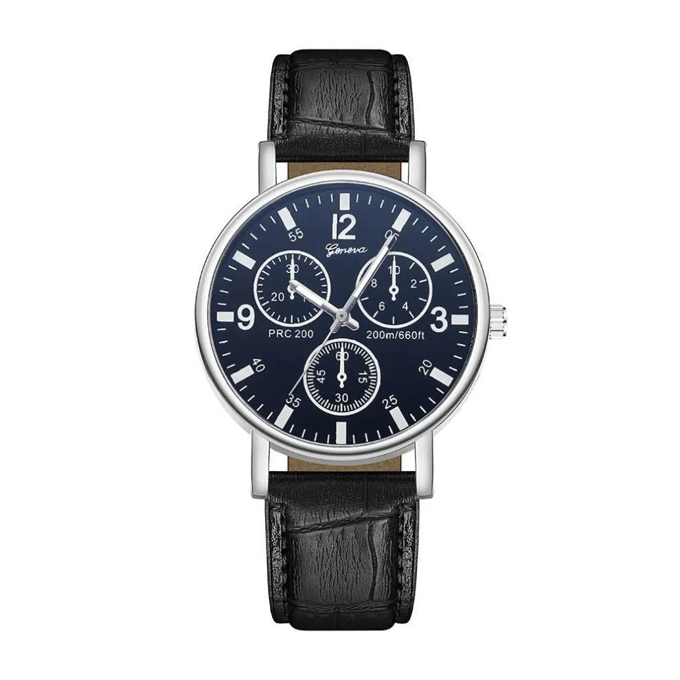 Three-Eye Blue Light Watch