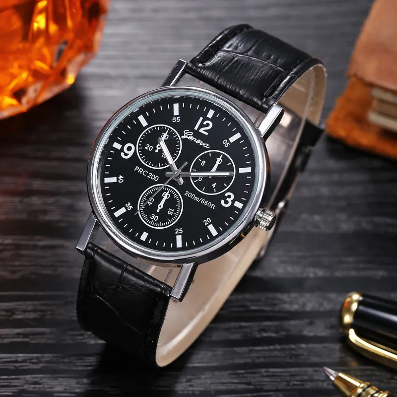 Three-Eye Blue Light Watch