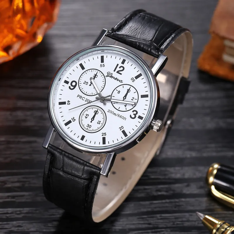 Three-Eye Blue Light Watch