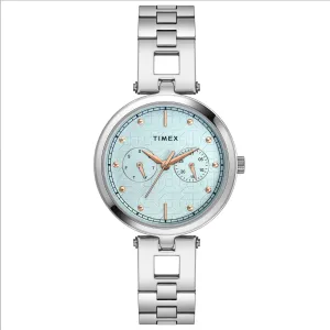 Timex Blue Dial Women Analog Watch - TWEL16600