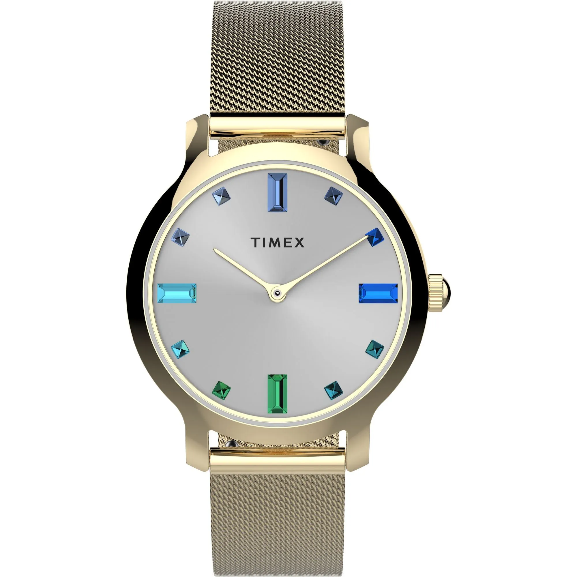 Timex Silver-Tone Dial Analog Women Watch - TW2U86900