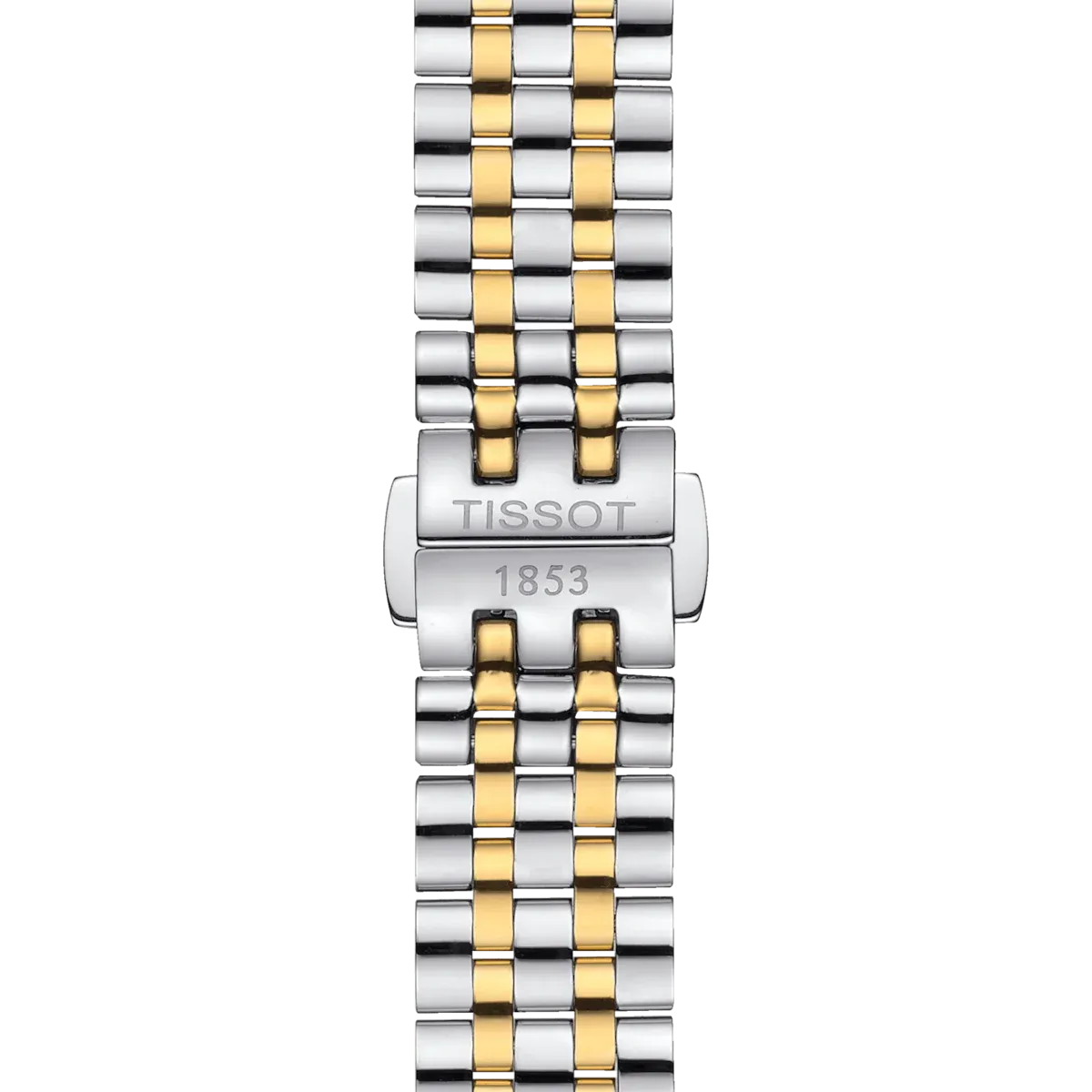 Tissot Carson Quartz Premium Lady Bi-Metal Silver Dial Watch