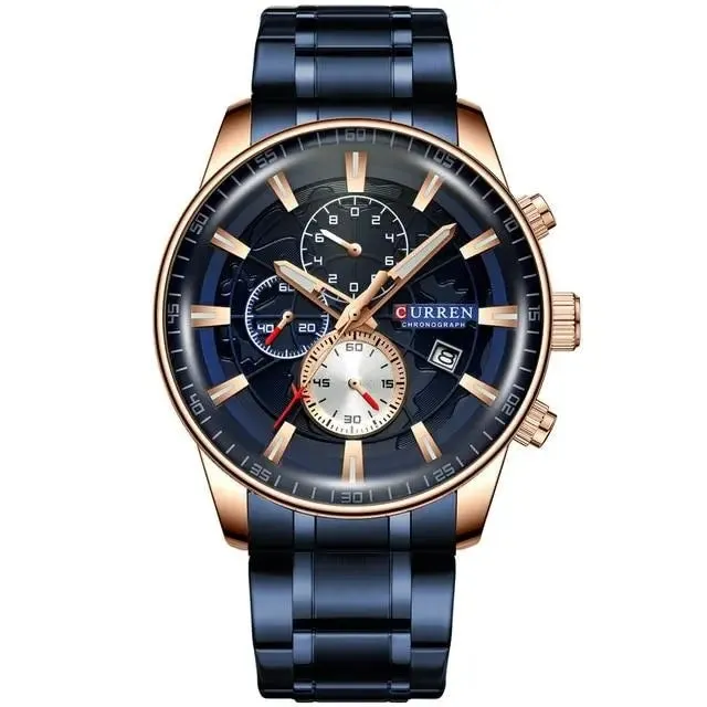Top Luxury Brand Fashion Quartz Men's Watch