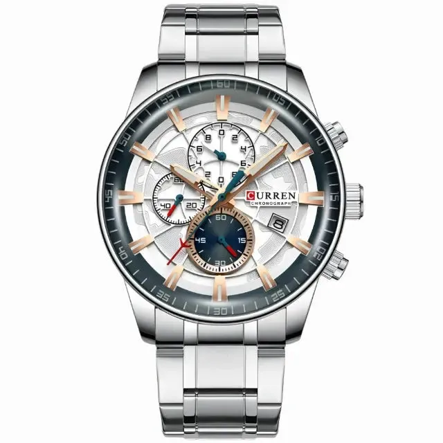 Top Luxury Brand Fashion Quartz Men's Watch