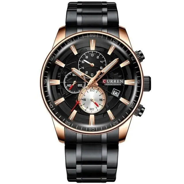 Top Luxury Brand Fashion Quartz Men's Watch