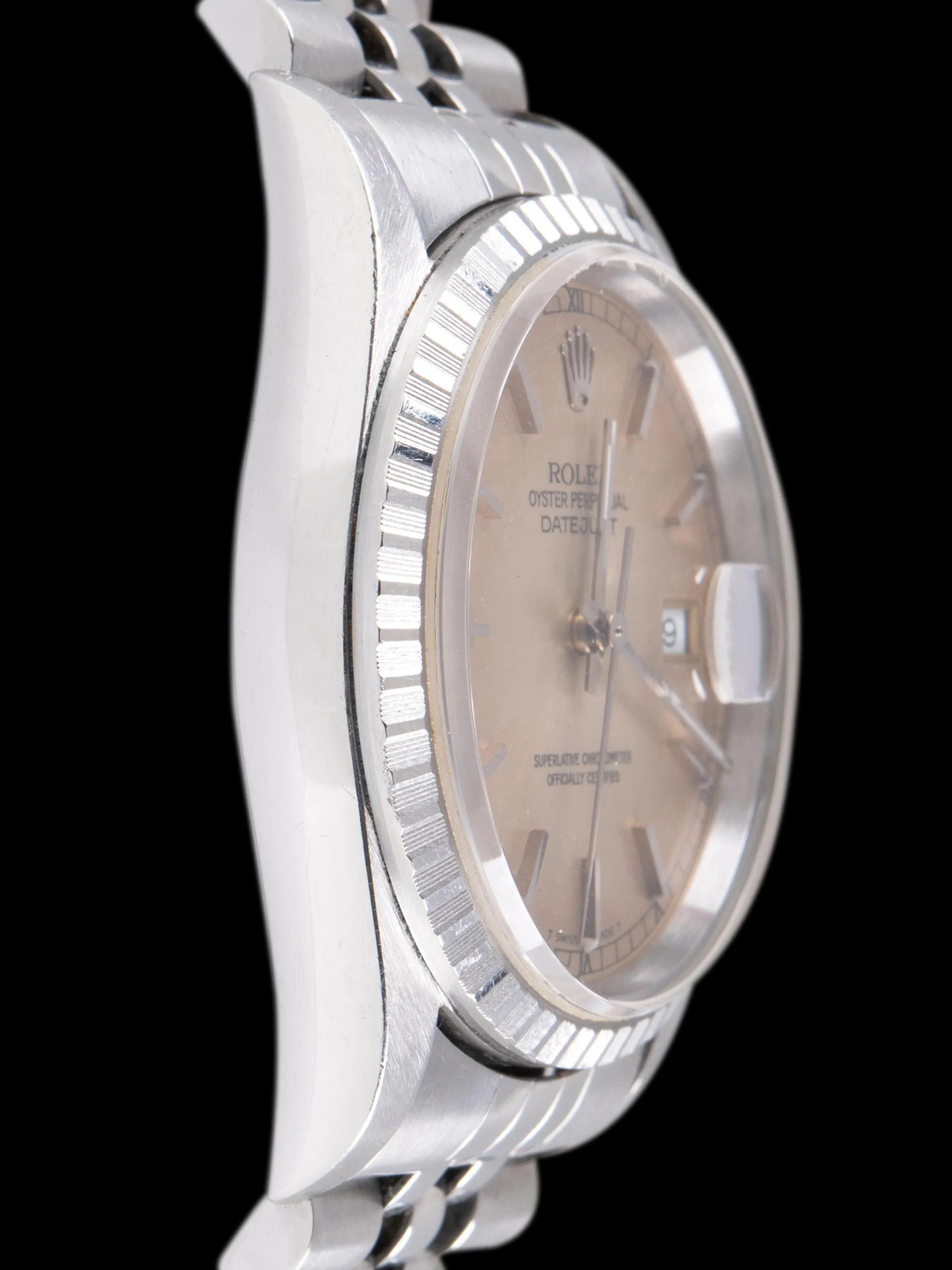 Tropical 1996 Rolex Datejust (Ref. 16220) Silver Dial
