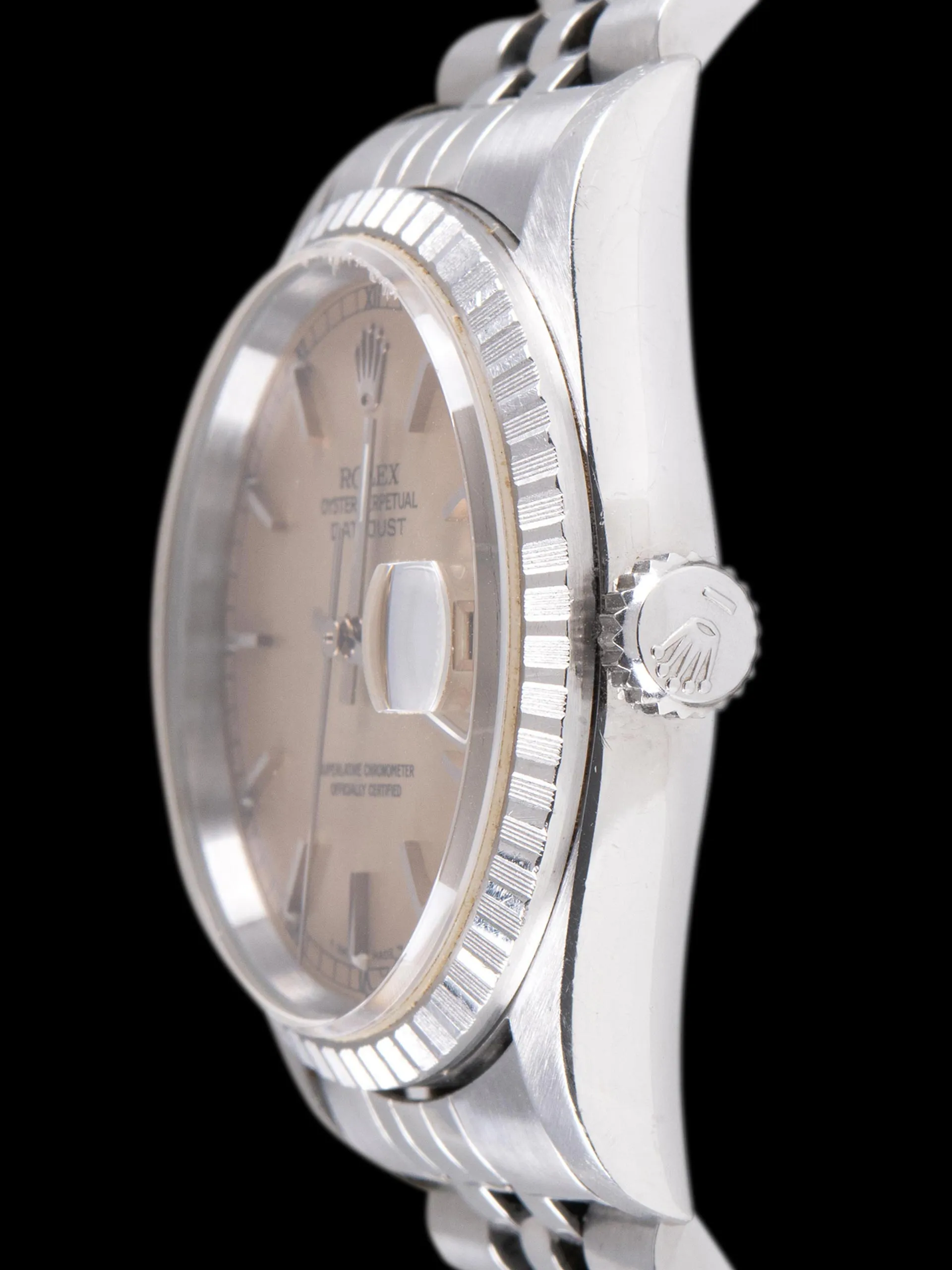 Tropical 1996 Rolex Datejust (Ref. 16220) Silver Dial