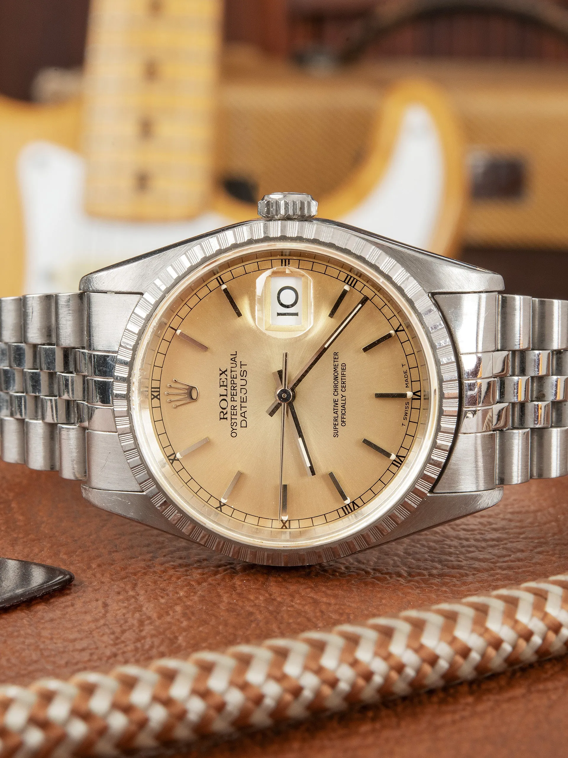 Tropical 1996 Rolex Datejust (Ref. 16220) Silver Dial