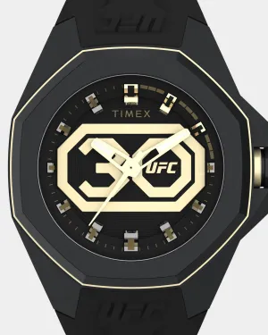 UFC X Timex Watches UFC Pro 45mm 30th Anniversary Watch Black/Gold