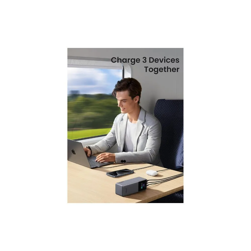 UGREEN Nexode Power Bank 25000mAh 200W with Smart Digital Display