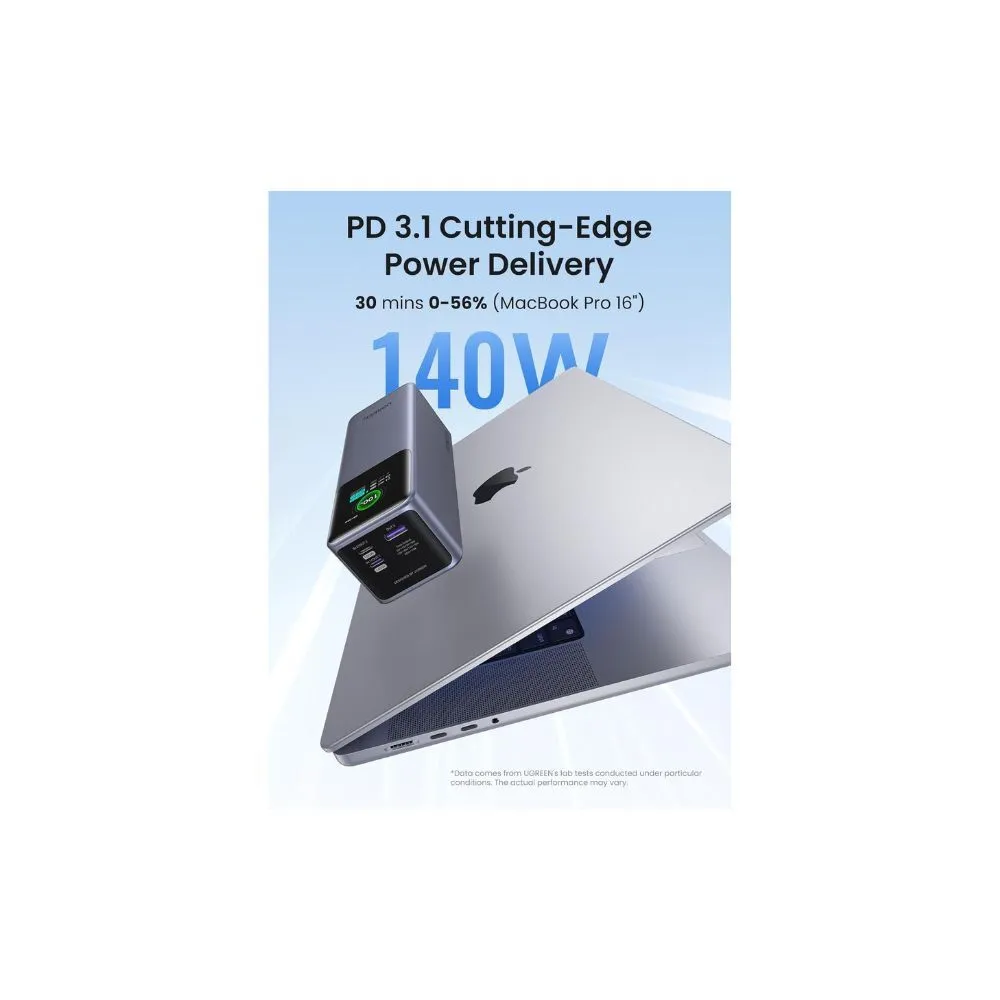 UGREEN Nexode Power Bank 25000mAh 200W with Smart Digital Display