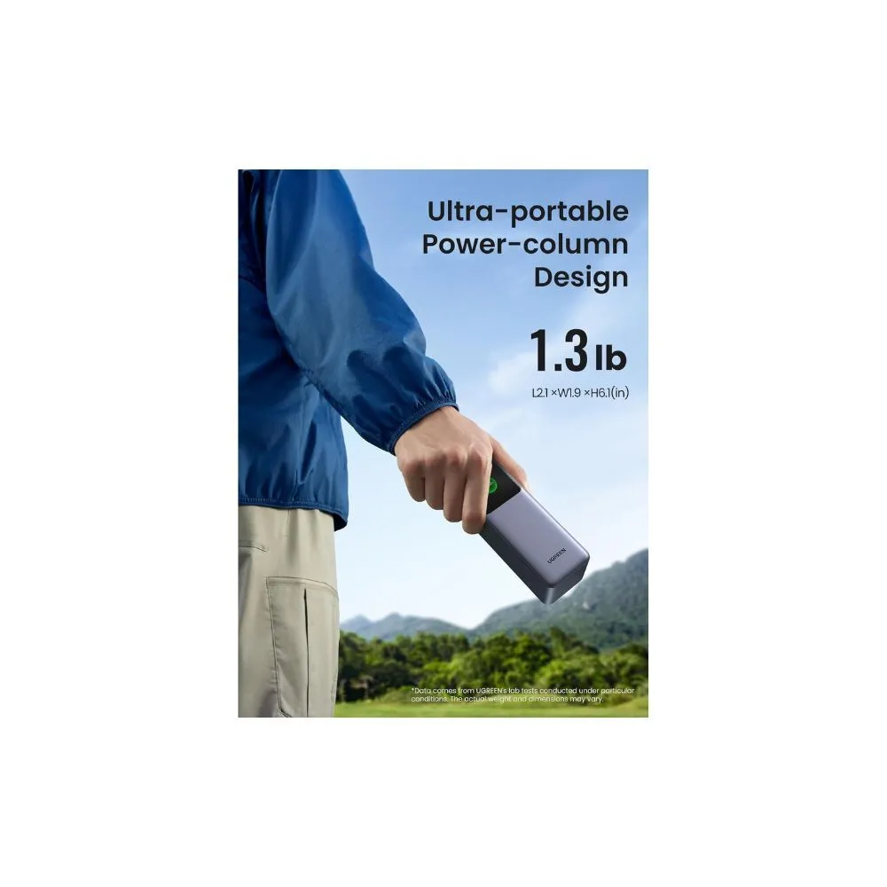 UGREEN Nexode Power Bank 25000mAh 200W with Smart Digital Display