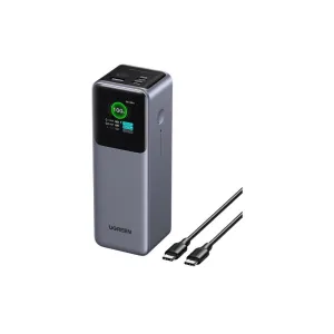 UGREEN Nexode Power Bank 25000mAh 200W with Smart Digital Display