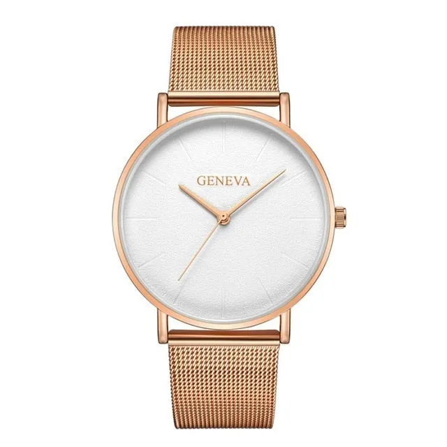 Ultra Thin Newretro.Net Stainless Steel Watch
