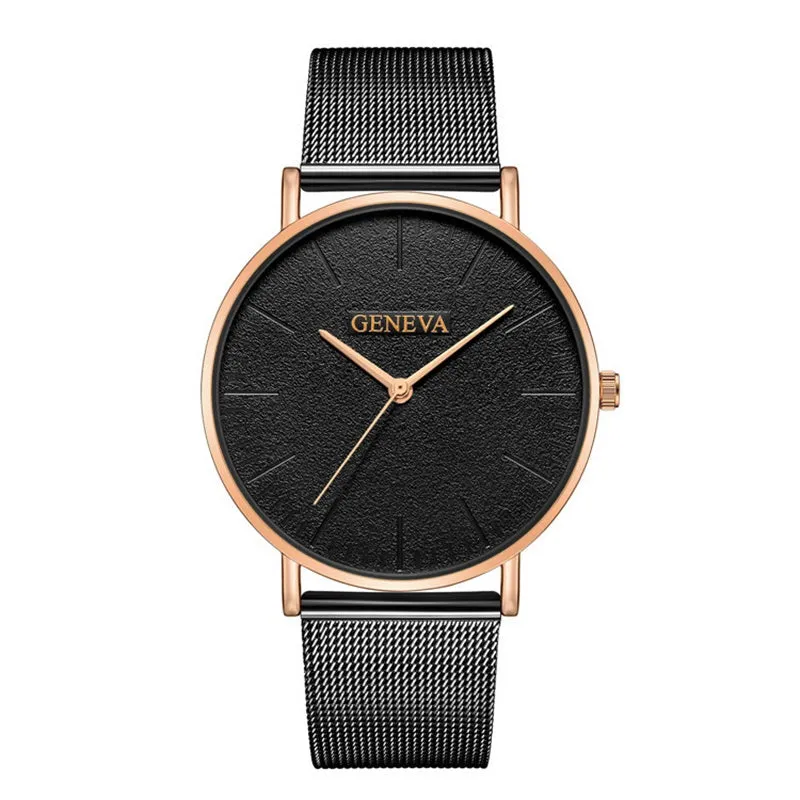Ultra Thin Newretro.Net Stainless Steel Watch
