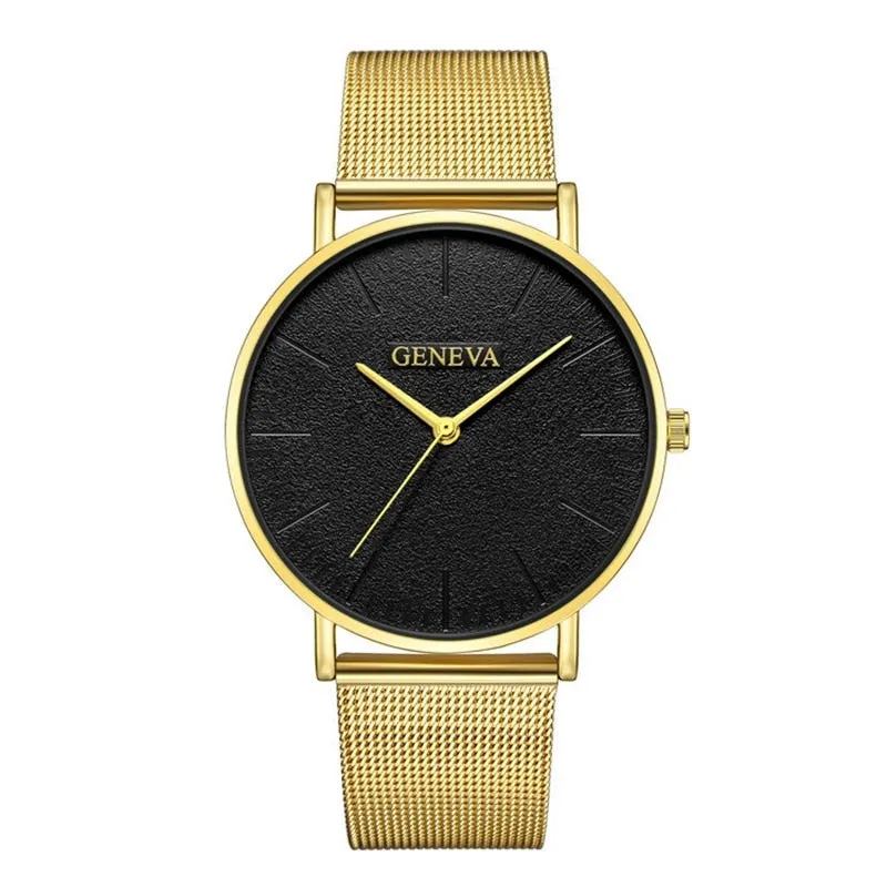 Ultra Thin Newretro.Net Stainless Steel Watch