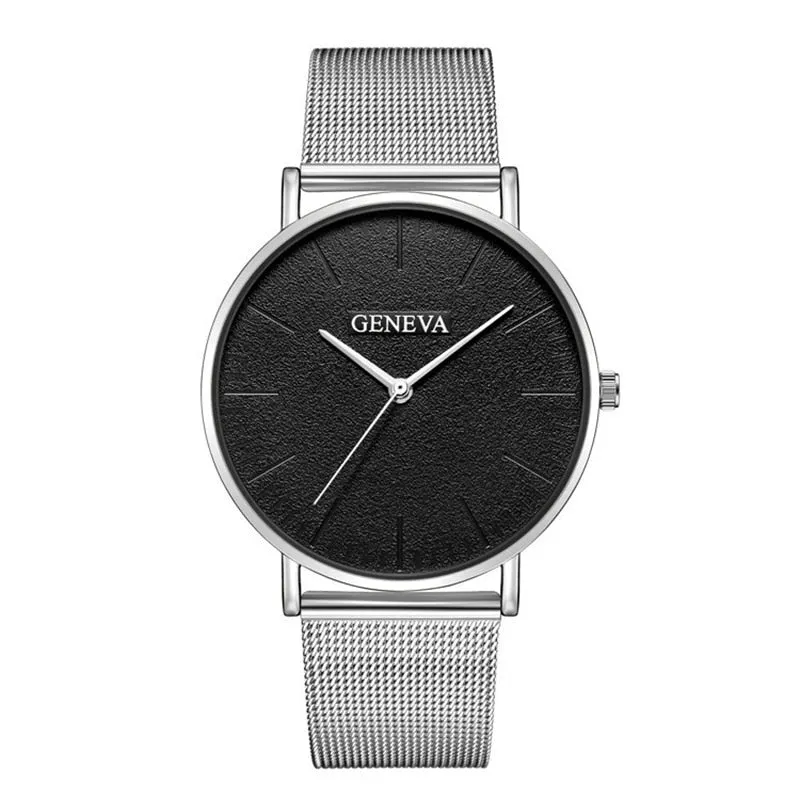 Ultra Thin Newretro.Net Stainless Steel Watch