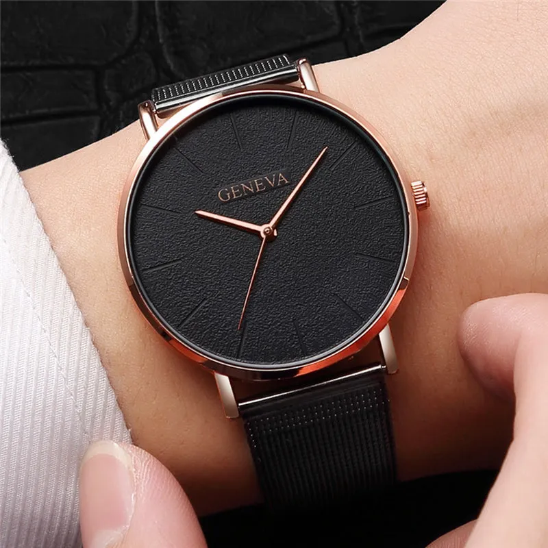 Ultra Thin Newretro.Net Stainless Steel Watch