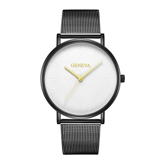 Ultra Thin Newretro.Net Stainless Steel Watch
