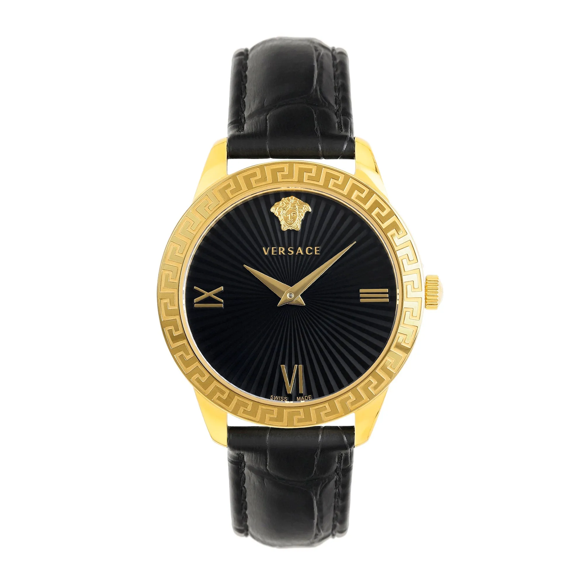 Versace Black Dial Analog Women Watch - VEVC00319