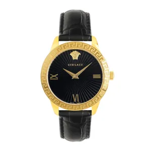 Versace Black Dial Analog Women Watch - VEVC00319