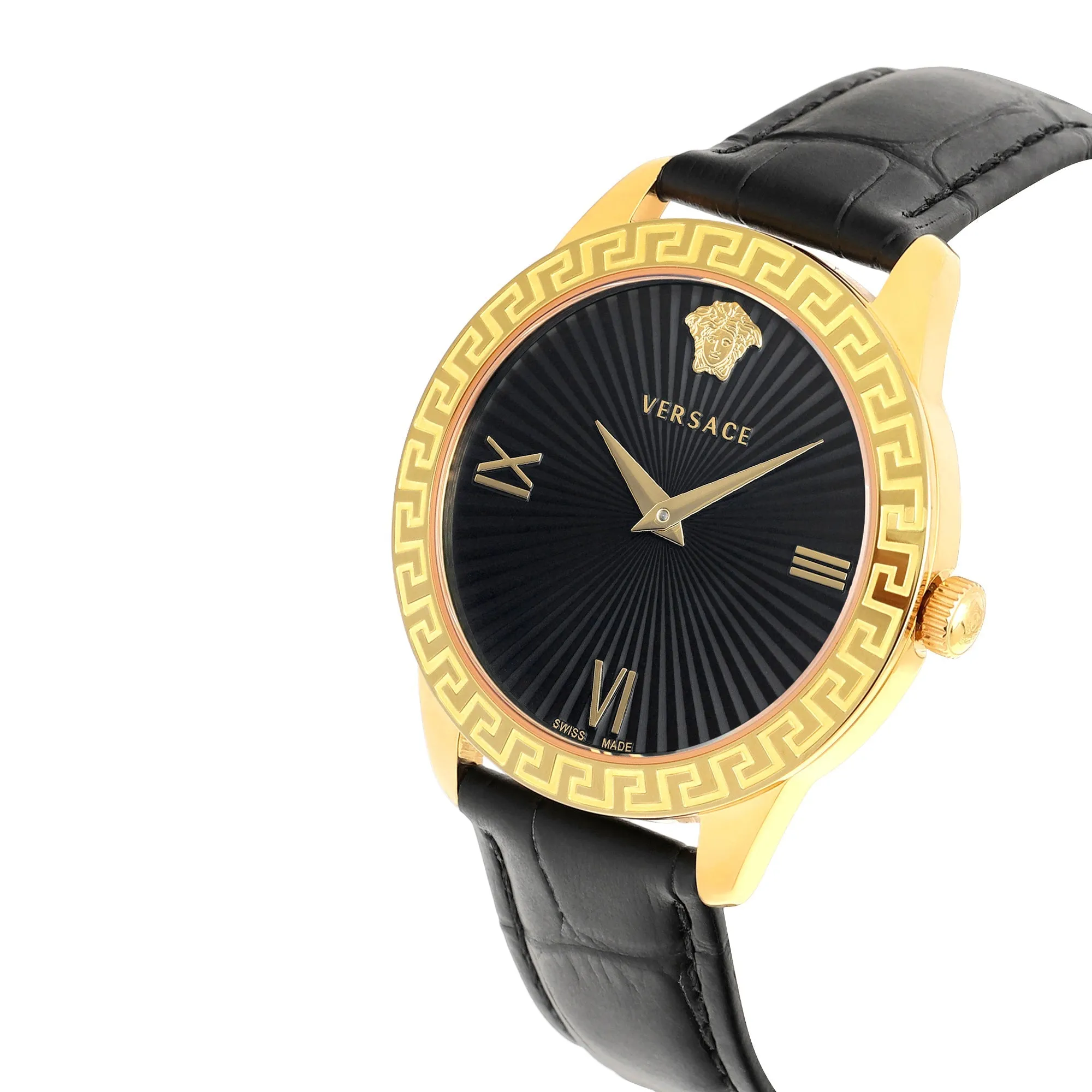 Versace Black Dial Analog Women Watch - VEVC00319