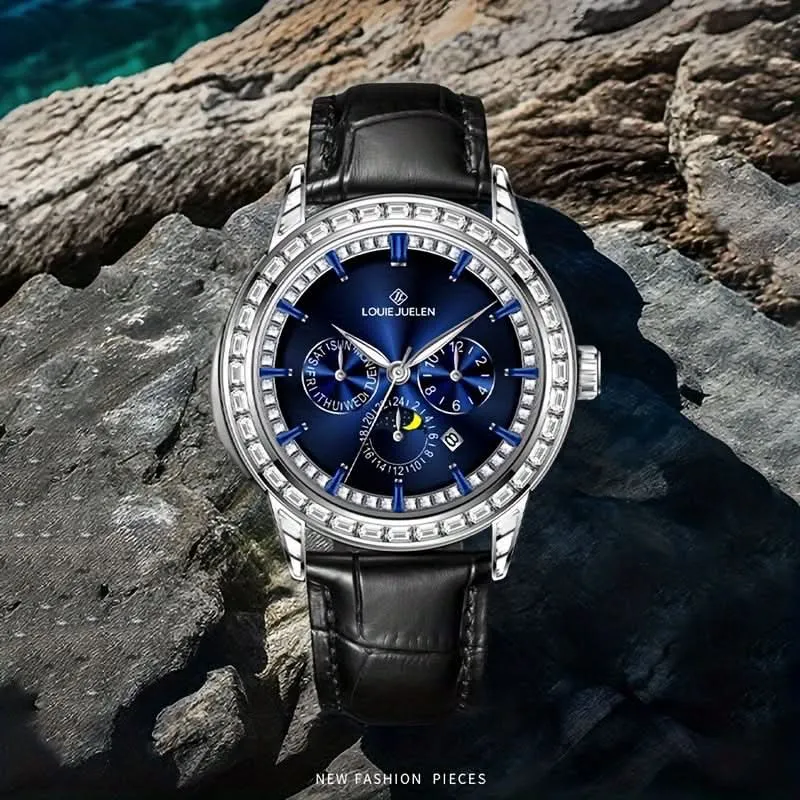 Watch King Men's Fashion Mechanical Watch, Waterproof, Glow-in-the-Dark