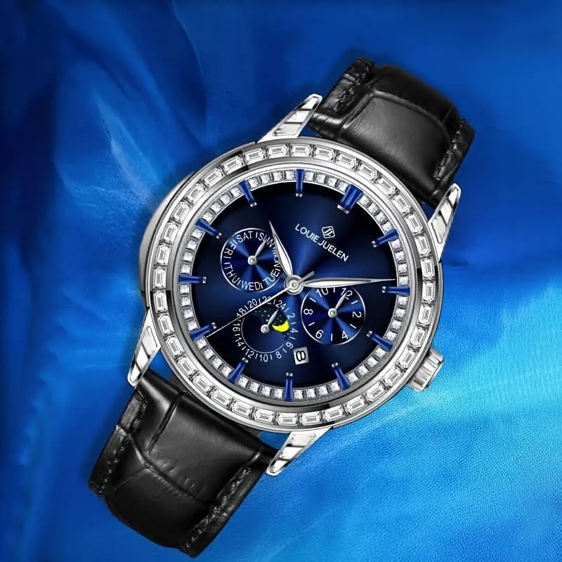Watch King Men's Fashion Mechanical Watch, Waterproof, Glow-in-the-Dark