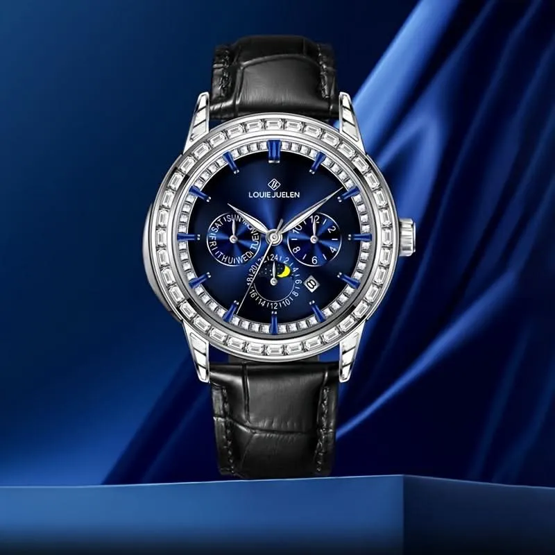 Watch King Men's Fashion Mechanical Watch, Waterproof, Glow-in-the-Dark
