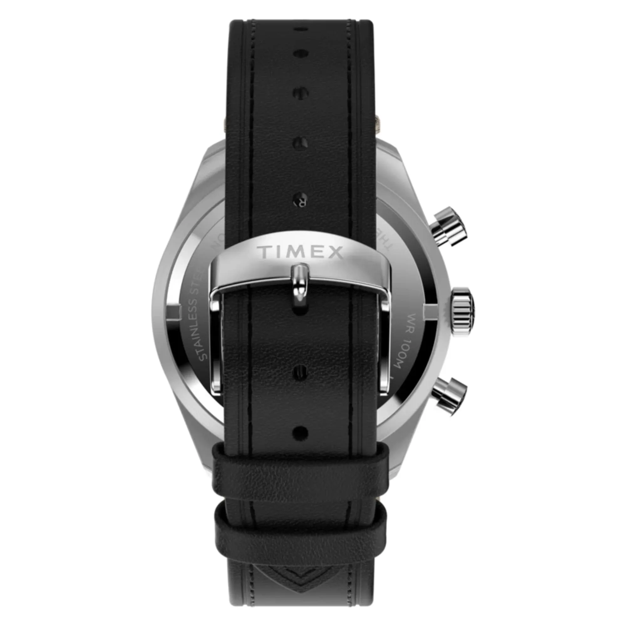 Waterbury Traditional Chronograph 41mm Leather Strap Watch