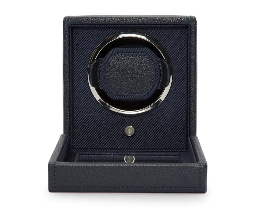 WOLF Cub Single Winder With Cover - Navy