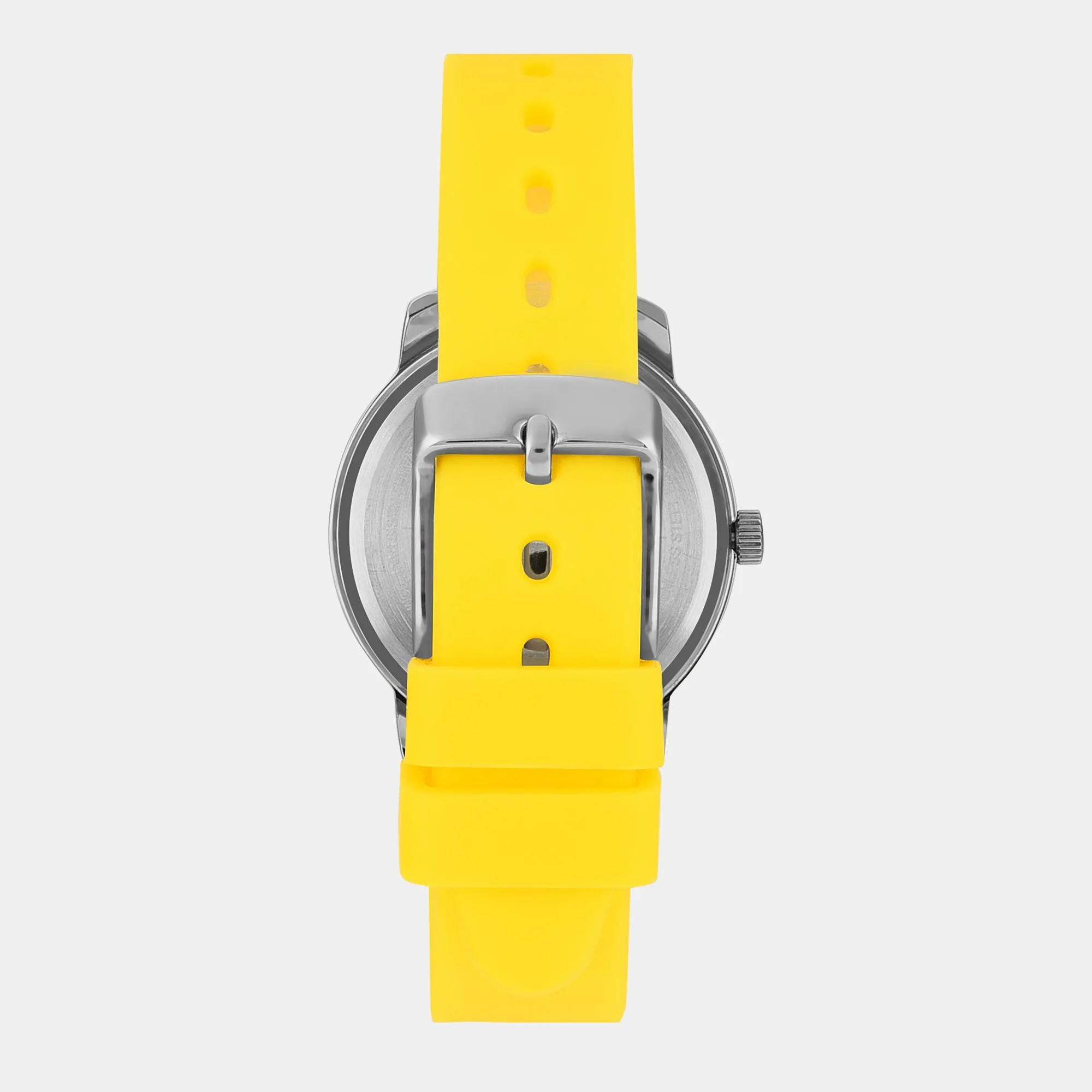 Women's Silver Analog Silicone Watch TW048HL13