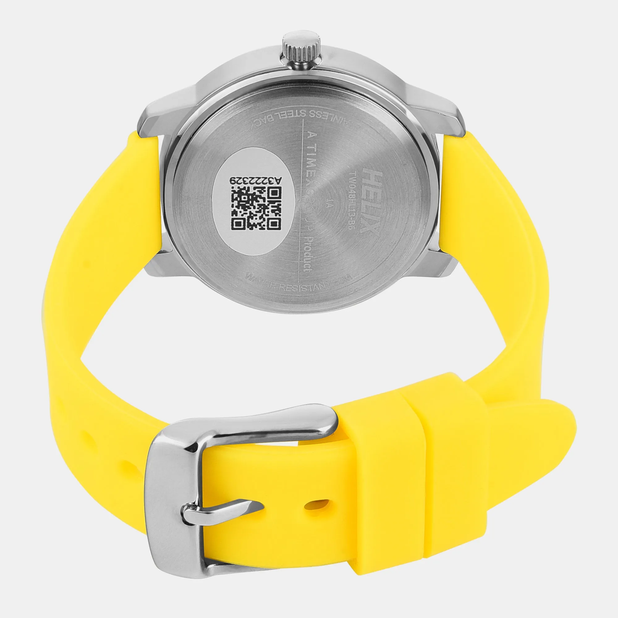 Women's Silver Analog Silicone Watch TW048HL13