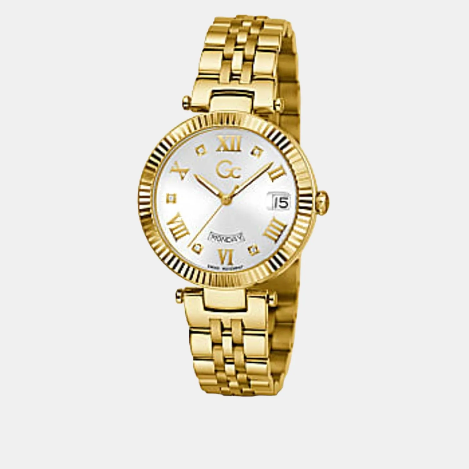 Women's White Analog Stainless Steel Watch Z01004L1MF
